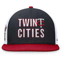 MLB Minnesota Twins Nike Pro Trucker Snapback Hat