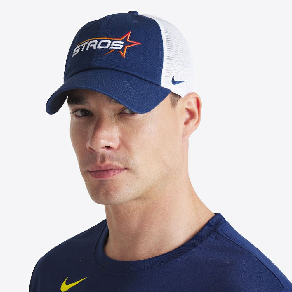 MLB Houston Astros Nike Women's 2025 City Connect Club Trucker Adjustable Hat
