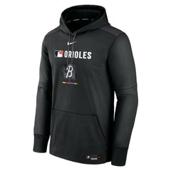 MLB Baltimore Orioles Nike Authentic Collection City Connect Therma Pullover Hoodie
