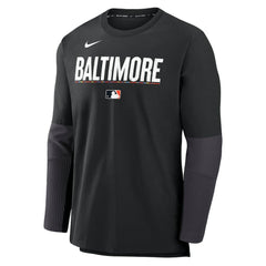 MLB Baltimore Orioles Nike 2025 City Connect Authentic Collection Player Dri-FIT Lightweight Pullover