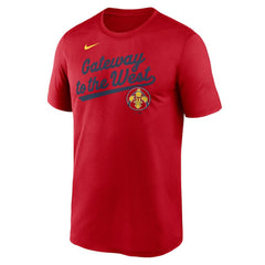 MLB St. Louis Cardinals Nike City Connect Team Phrase Script Legend Performance T-Shirt