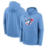 MLB Toronto Blue Jays Nike Cooperstown Collection Logo Club Hoodie
