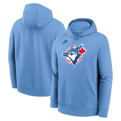 MLB Toronto Blue Jays Nike Cooperstown Collection Logo Club Hoodie
