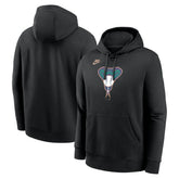 MLB Arizona Diamondbacks Nike Cooperstown Collection Logo Club Hoodie