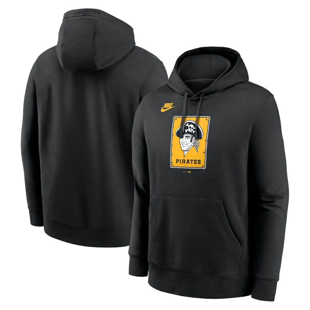 MLB Pittsburgh Pirates Nike Cooperstown Collection Logo Club Hoodie