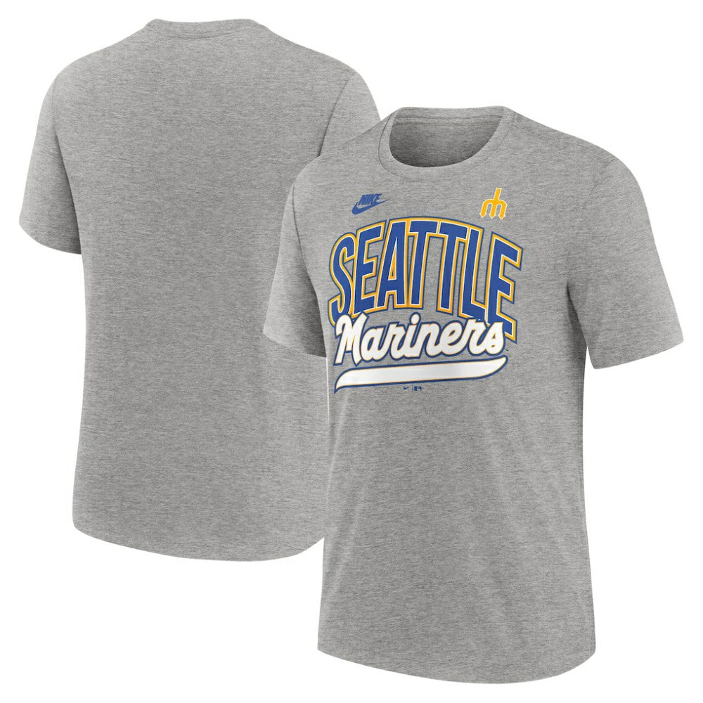 MLB Seattle Mariners Nike Cooperstown Collection Retro Tri-Blend T-Shirt