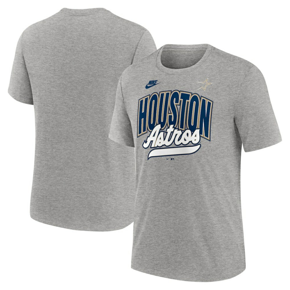 MLB Houston Astros Nike Cooperstown Collection Retro Tri-Blend T-Shirt