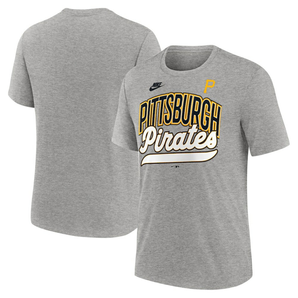 MLB Pittsburgh Pirates Nike Cooperstown Collection Retro Tri-Blend T-Shirt