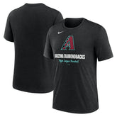 MLB Arizona Diamondbacks Nike Logo Tri-Blend T-Shirt