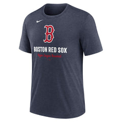 MLB Boston Red Sox Nike Logo Tri-Blend T-Shirt
