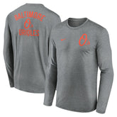 MLB Baltimore Orioles Nike 2-Hit Legend Dri-FIT Long Sleeve T-Shirt