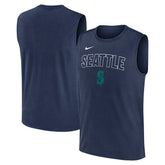 MLB Seattle Mariners Nike Knockout Dri-FIT Muscle Tank Top