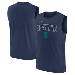 MLB Seattle Mariners Nike Knockout Dri-FIT Muscle Tank Top