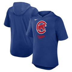 MLB Chicago Cubs Nike Tri-Blend Hoodie T-Shirt