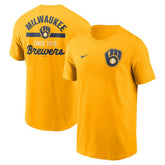 MLB Milwaukee Brewers Nike 2-Hit T-Shirt