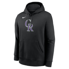 MLB Colorado Rockies Nike Logo Club Fleece Hoodie