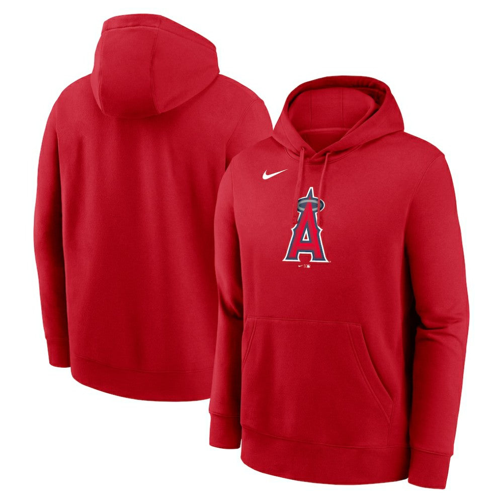 MLB Los Angeles Angels Nike Logo Club Fleece Hoodie