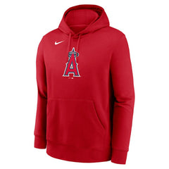 MLB Los Angeles Angels Nike Logo Club Fleece Hoodie