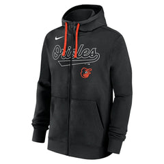 MLB Baltimore Orioles Nike Knockout Script Full-Zip Hoodie