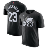 NBA Lauri Markkanen Utah Jazz Jordan Brand Statement Edition Name & Number T-Shirt