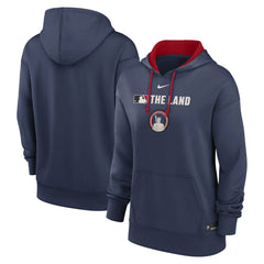 MLB Cleveland Guardians Nike Women's City Connect Authentic Collection Therma-FIT Hoodie