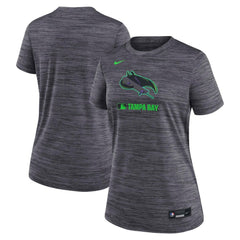 MLB Tampa Bay Rays Nike Women's Authentic Collection City Connect Velocity Dri-FIT T-Shirt
