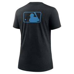 MLB Miami Marlins Nike Women's Authentic Collection Early Work Tri-Blend T-Shirt