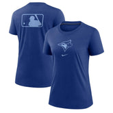 MLB Toronto Blue Jays Nike Women's Authentic Collection Early Work Tri-Blend T-Shirt