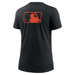 MLB Baltimore Orioles Nike Women's Authentic Collection Early Work Tri-Blend T-Shirt