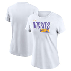 MLB Colorado Rockies Nike Women's 2025 City Connect Wordmark T-Shirt