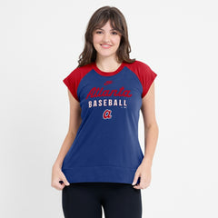 MLB Atlanta Braves Nike Women's Cooperstown Collection Raglan Dri-FIT T-Shirt