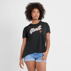 MLB San Francisco Giants Nike Women's 2025 City Connect Flowy Fashion Tri-Blend Dri-FIT T-Shirt