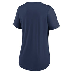 MLB Chicago Cubs Nike Women's City Connect Lockup Tri-Blend T-Shirt