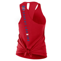 MLB Philadelphia Phillies Nike Open-Back Crisscross Dri-FIT Tank Top
