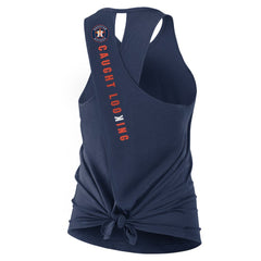 MLB Houston Astros Nike Open-Back Crisscross Dri-FIT Tank Top
