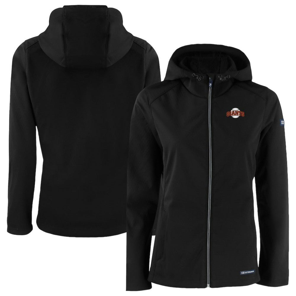 MLB San Francisco Giants Cutter & Buck Women's Evoke Eco Softshell Recycled Full-Zip Jacket
