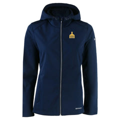 MLB Seattle Mariners Cutter & Buck Women's Evoke Eco Softshell Recycled Full-Zip Jacket