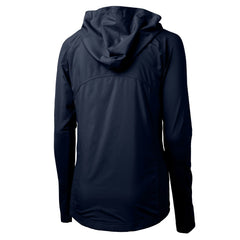 MLB Los Angeles Dodgers Cutter & Buck Women's Adapt Eco Knit Hybrid Recycled Full-Zip Hoodie