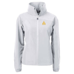 MLB Seattle Mariners Cutter & Buck Women's Charter Eco Recycled Full-Zip Jacket