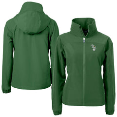 MLB Athletics Cutter & Buck Women's Charter Eco Recycled Full-Zip Jacket