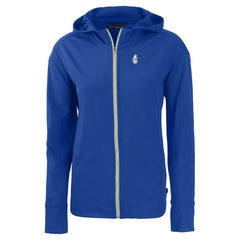 MLB Chicago Cubs Cutter & Buck Women's Cooperstown Collection Daybreak Eco Recycled Full-Zip Hoodie Jacket