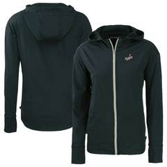 MLB Los Angeles Dodgers Cutter & Buck Women's Daybreak Eco Recycled Full-Zip Hoodie Jacket