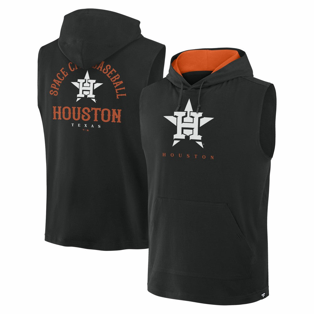 MLB Houston Astros Fanatics Fire Speed Sleeveless Pullover Hoodie