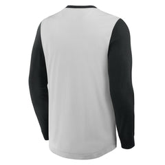 MLB Baltimore Orioles Fanatics Clubhouse Long Sleeve Henley Shirt