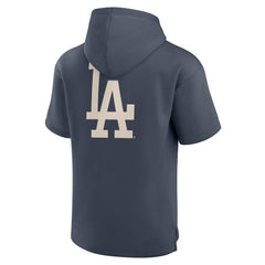 MLB Los Angeles Dodgers Fanatics Elements Future Ground Lettering Short Sleeve Pullover Hoodie