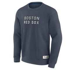 MLB Boston Red Sox Fanatics Elements Future Ground Lettering Pullover Sweatshirt