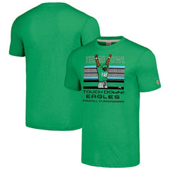 Randall Cunningham Homage Unisex Tecmo Bowl Retired Player Graphic Tri-Blend T-Shirt - Philadelphia Eagles