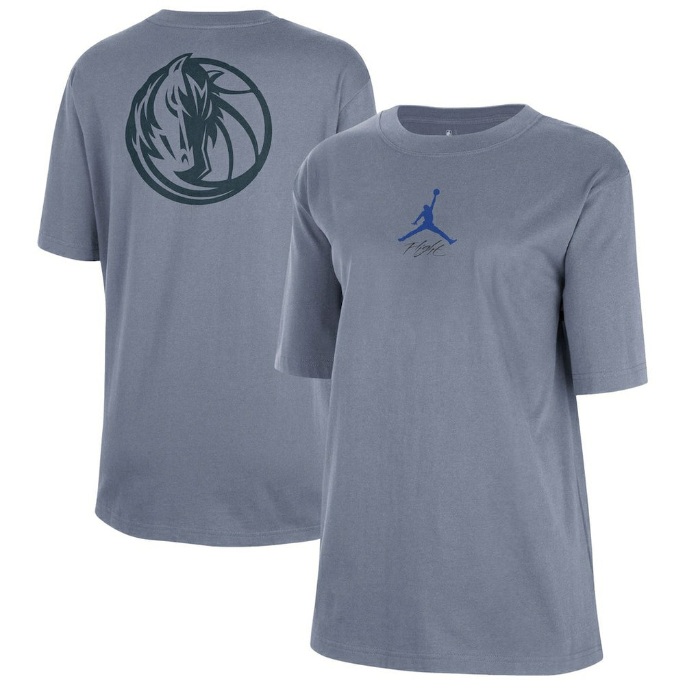 NBA Dallas Mavericks Jordan Brand Women's Courtside Statement Edition Boyfriend T-Shirt sale