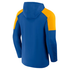 NHL Royal Buffalo Sabres Fanatics Meta Game Transitional Pullover Hoodie