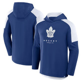 NHL Blue Toronto Maple Leafs Fanatics Meta Game Transitional Pullover Hoodie